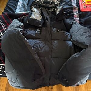 Columbia Black Puffer Jacket